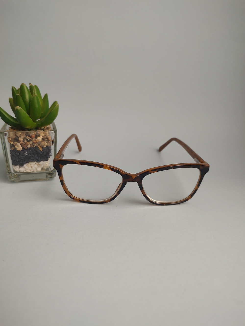 Reading Glasses Foster Grant Tortoiseshell Cat-Eye - Brown